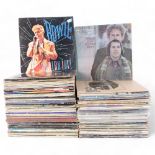 A quantity of vinyl LPs, various artists and genre's, including Diana Ross, John Denver, Simon and
