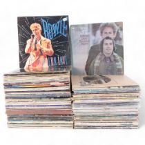 A quantity of vinyl LPs, various artists and genre's, including Diana Ross, John Denver, Simon and