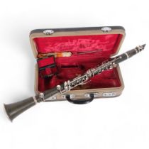A Hsinghai clarinet, serial no. D130, in original fitted hardshell case