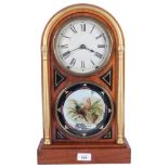 An American 8-day striking clock, by Seth Thomas, with key and pendulum, H44.5cm