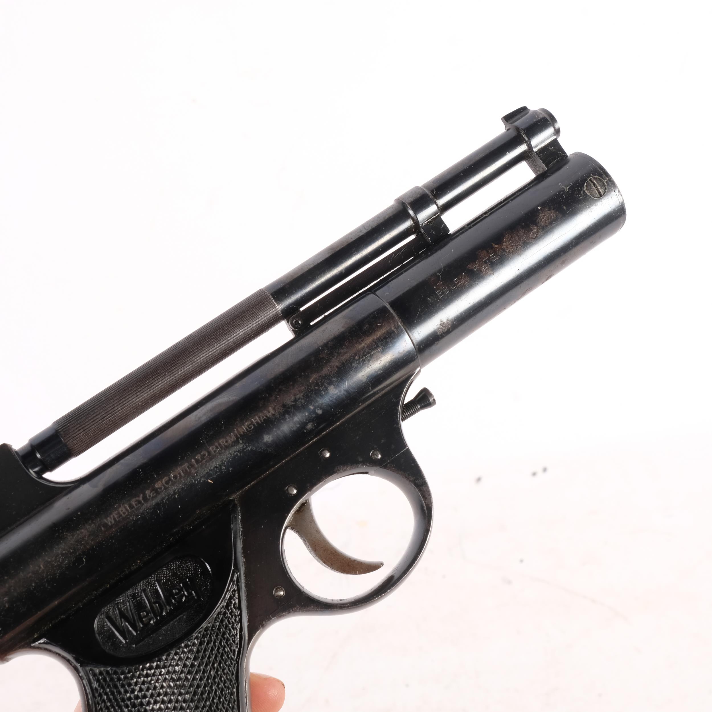 WEBBLEY & SCOTT LTD - a Webley "Mark I" .22 air pistol - Image 2 of 2