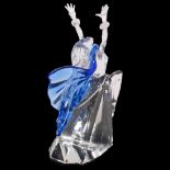 SWAROVSKI - a crystal figurine "Isadora", H19.5cm, complete with certificate and box Good condition,