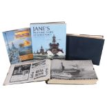 3 volumes Janes Fighting Ships, and a Janes Naval Review