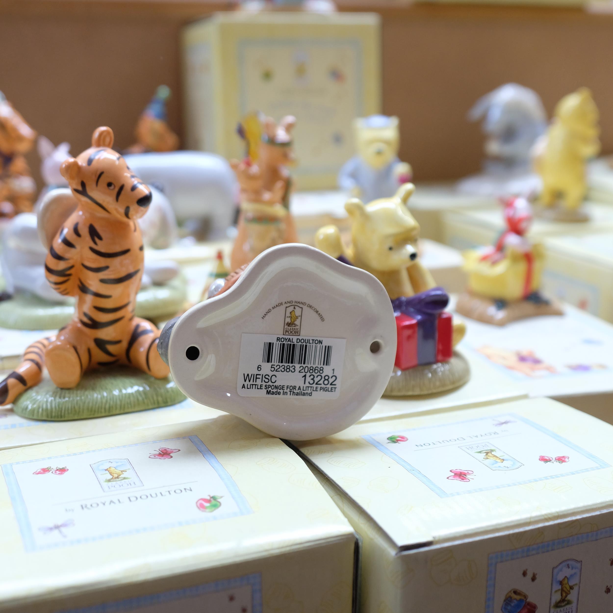 32 boxed Royal Doulton Winnie The Pooh figures, including Eeyore, Tigger, and Kanga - Image 2 of 2