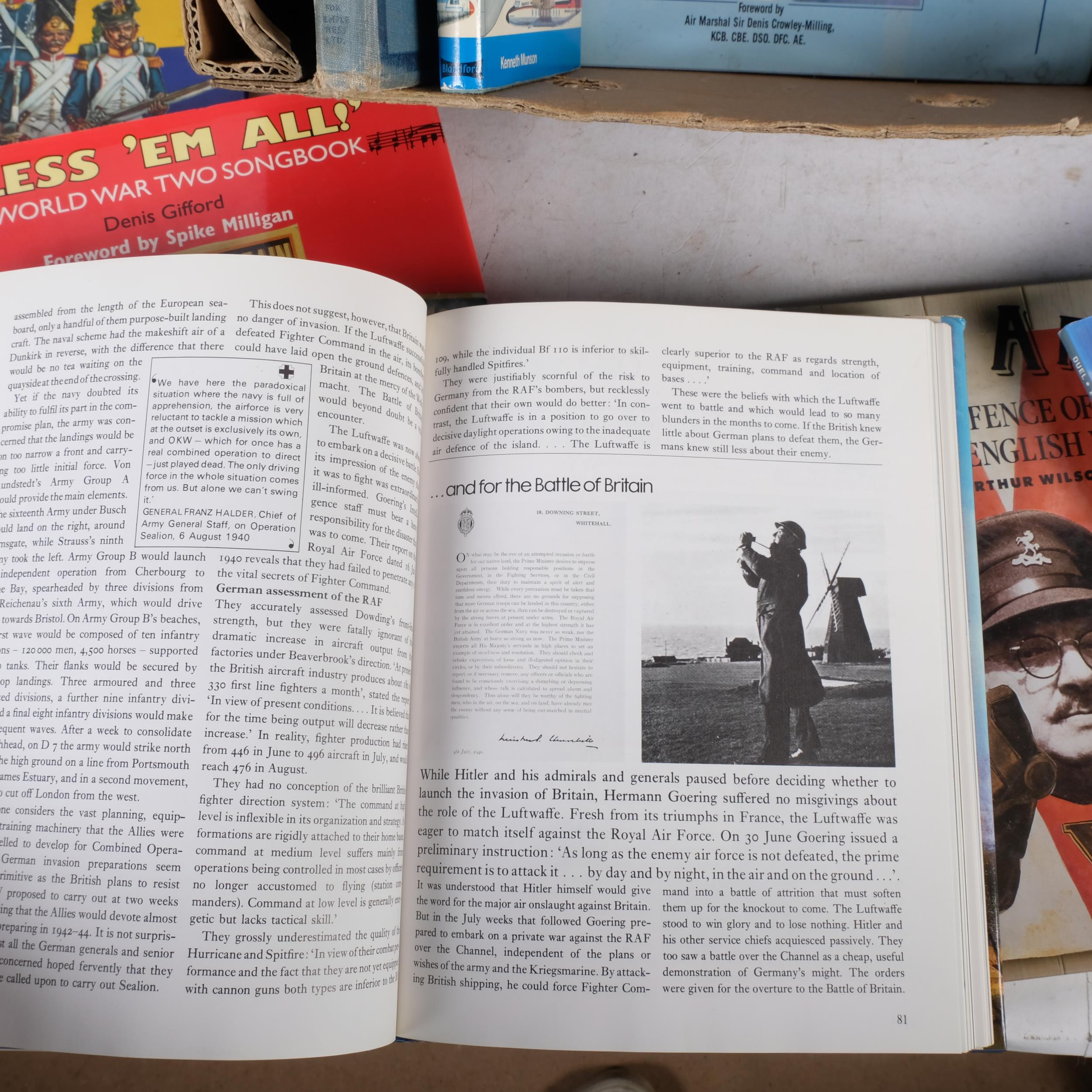 Various hardback books relating to the Second World War - Image 2 of 2