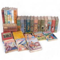 A box of Vintage children's books, including Elinor M Brent-Dyer, and Ethel Talbot