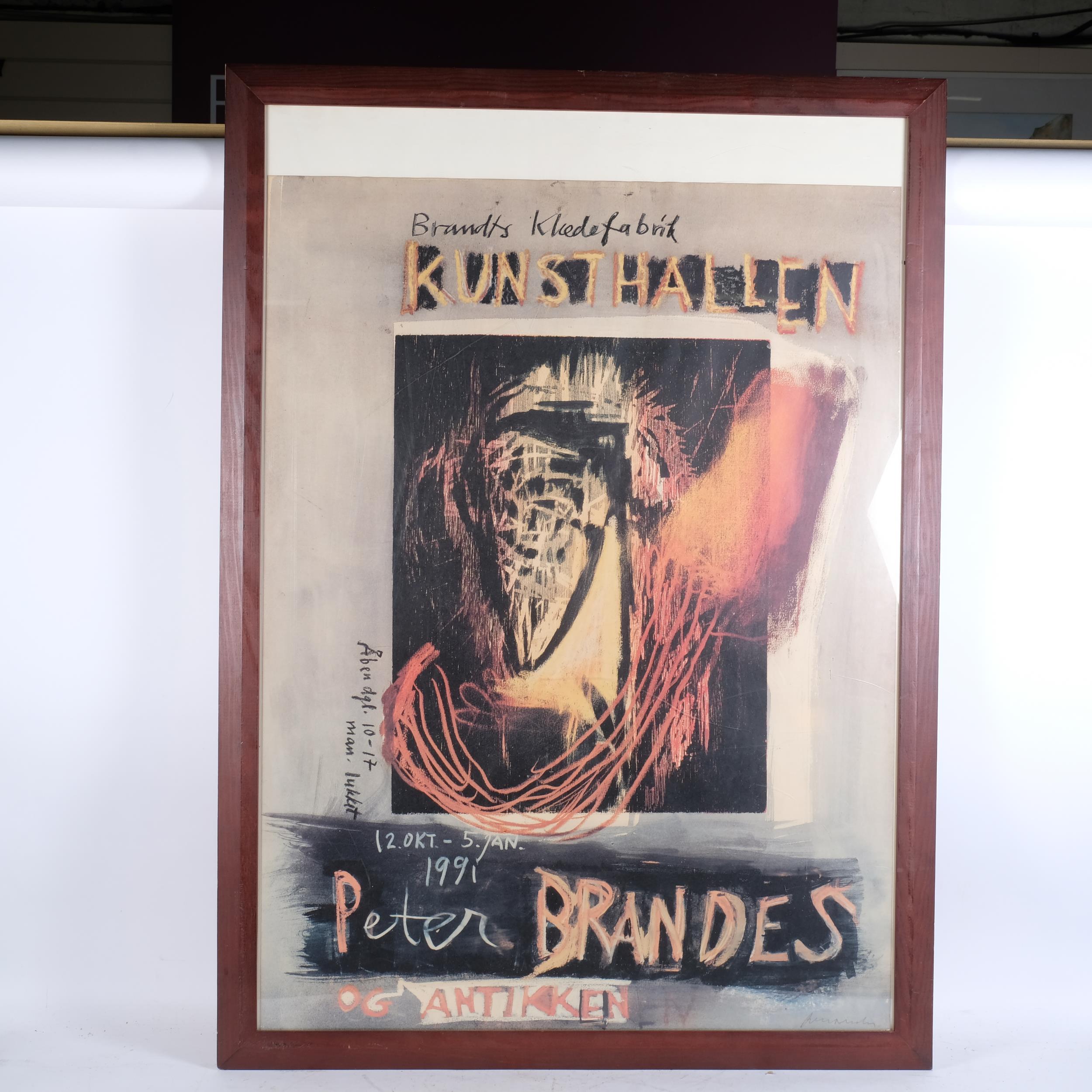 A Vintage poster "Homo Soveticus", copyright Kvadrat, 109cm x 76cm overall, framed, and another - Image 2 of 2