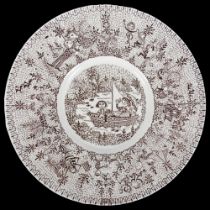 BJORN WIINBLAD for NYMOLLE - a mid-century decorative wall-hanging plate, diameter 26cm Good