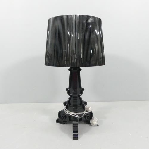 KARTELL - a contemporary Bourgie table lamp, designed by Ferruccio Laviani. Height overall 69cm.