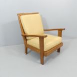 A Brynmawr Furniture Makers oak Arts & Crafts fireside chair, circa 1935, with provenance The