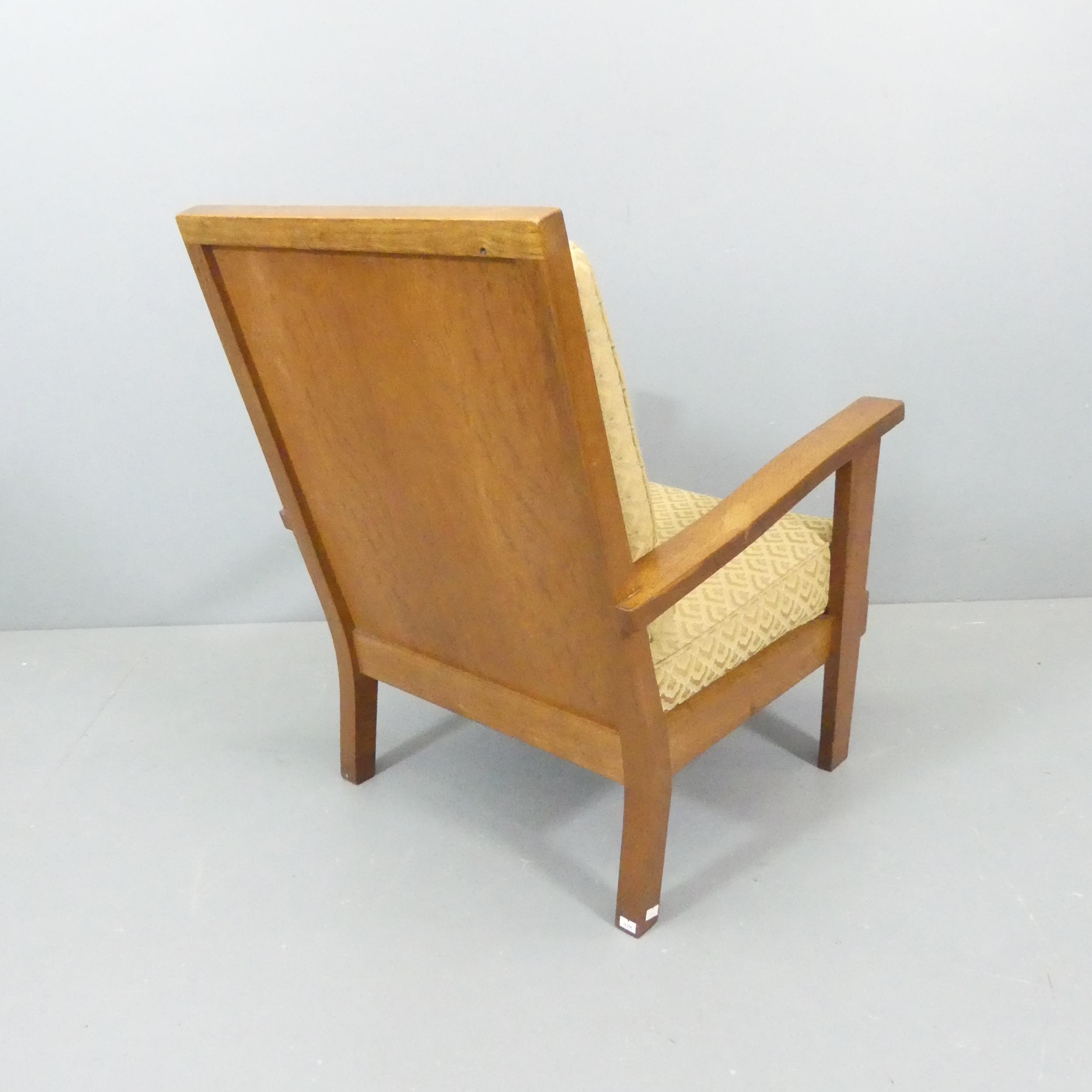 A Brynmawr Furniture Makers oak Arts & Crafts fireside chair, circa 1935, with provenance The - Image 2 of 2