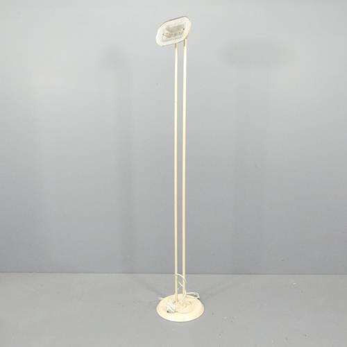 A vintage Art Deco style standard lamp. Height overall 180cm. No maker's marks.