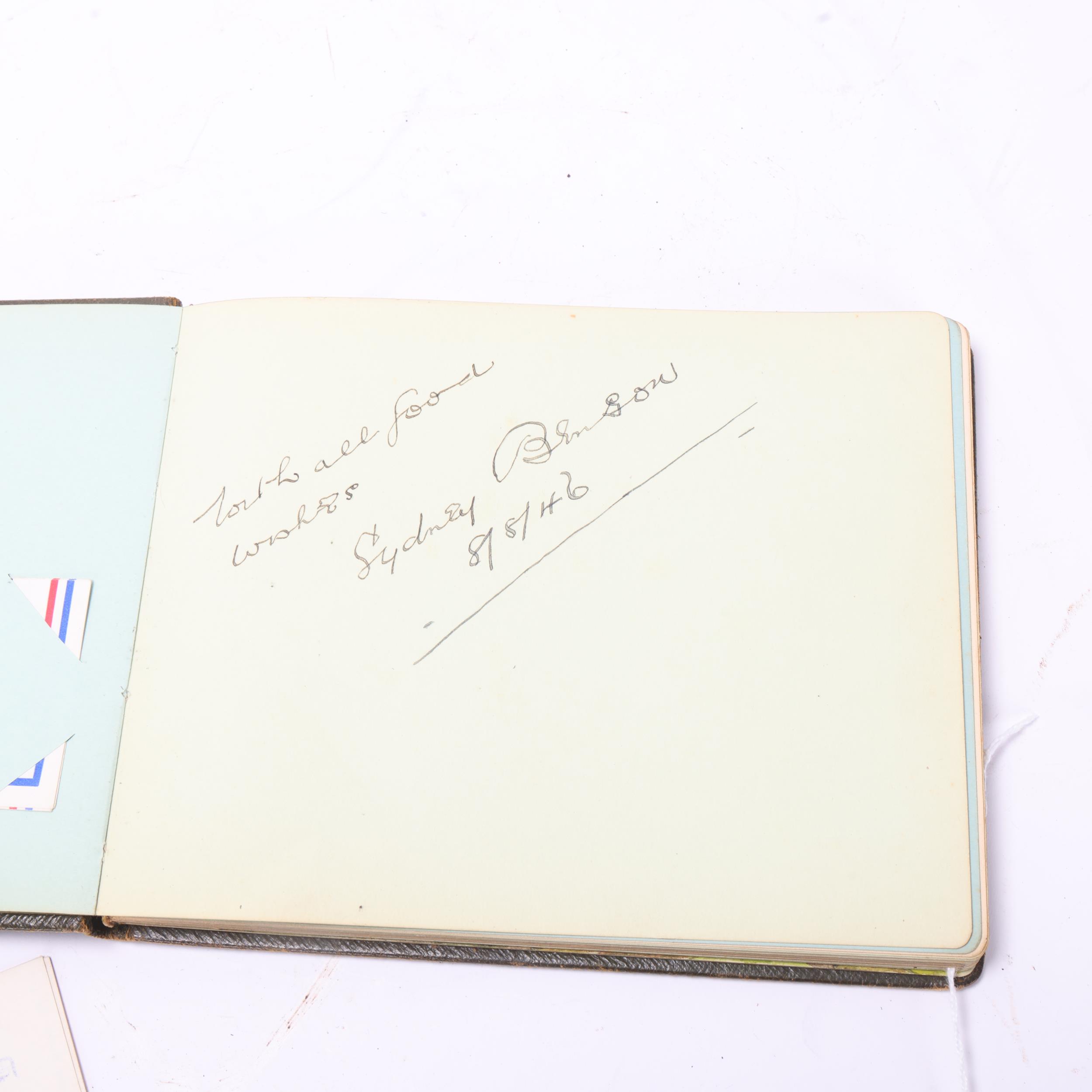 Charles de Gaulle (1890 - 1970), original autograph dated July 22nd 1942, in leather autograph - Image 3 of 3