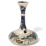 Moorcroft Pottery narrow-necked vase, circa 2000, signed Kaji Devenport, height 24cm Perfect