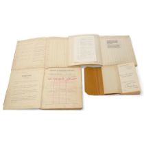 3 Pilot's flying log books, Second World War Period 1938 - 1942, for E D V Williams, and RAF