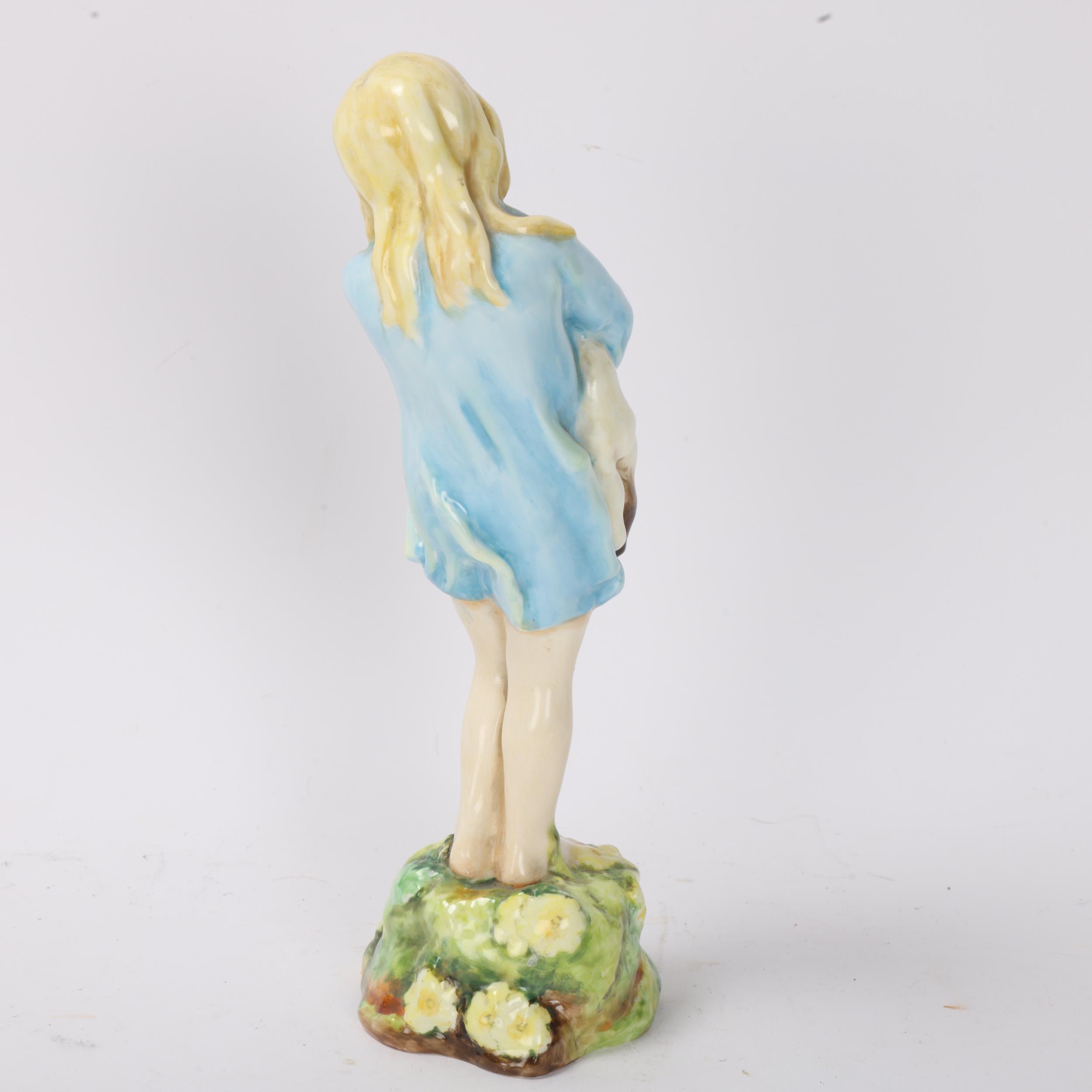 Royal Worcester figure, Spring, modelled by F G Doughty, height 22cm Perfect condition - Image 2 of 3