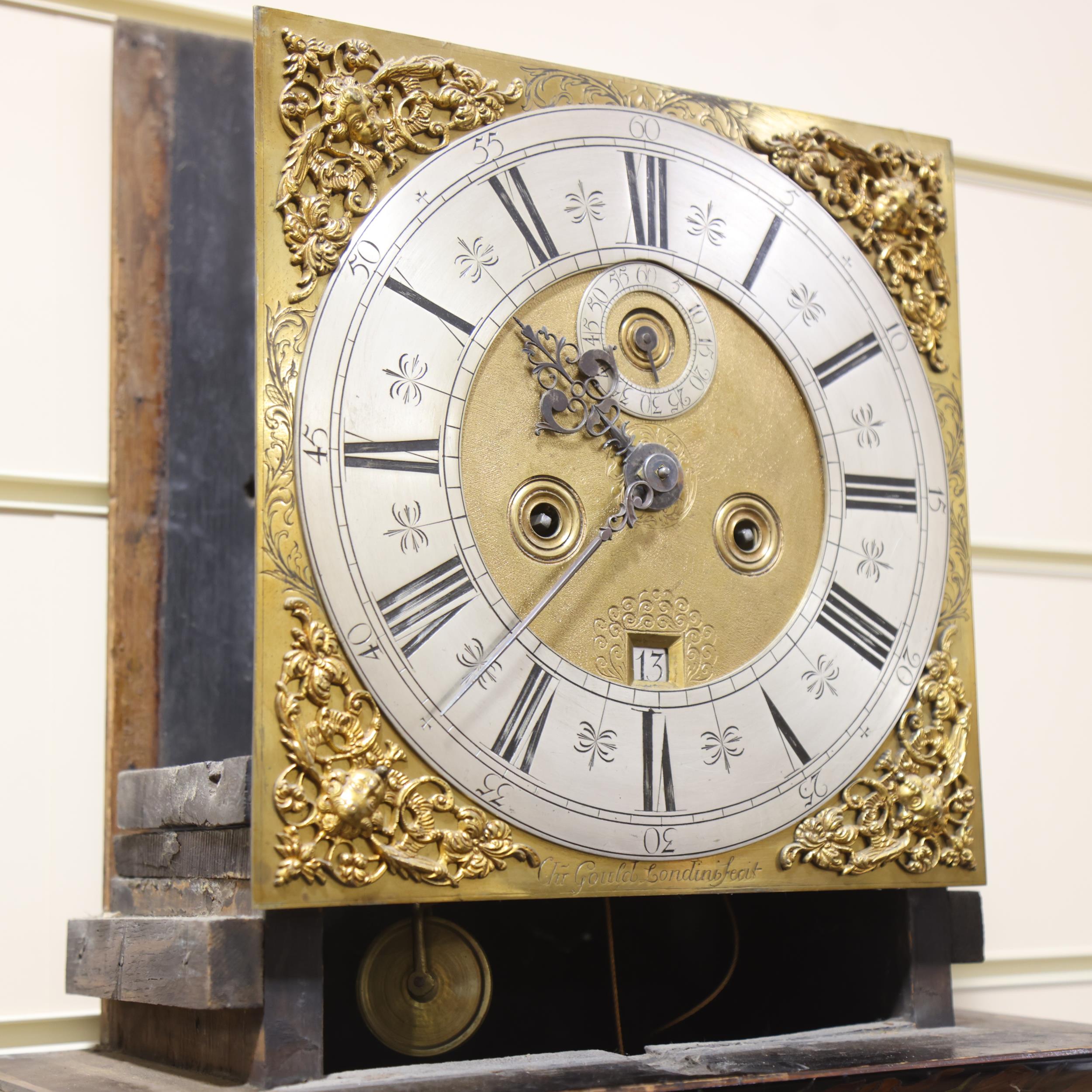 A fine quality William and Mary 8-day longcase clock by Christopher Gould, circa 1690 - Image 7 of 10