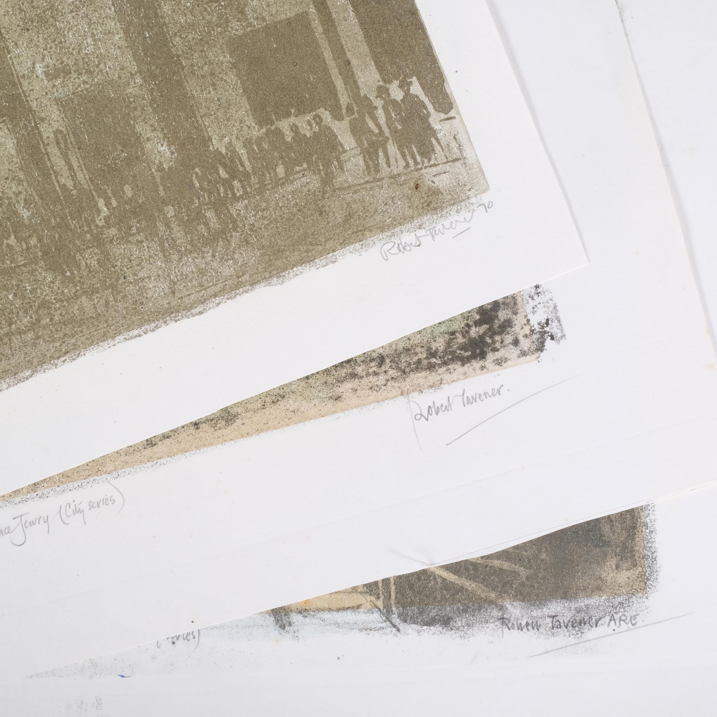 Robert Tavener, 3 lithographs, City Series, all signed in pencil, from editions of 50 copies (3) - Image 4 of 4