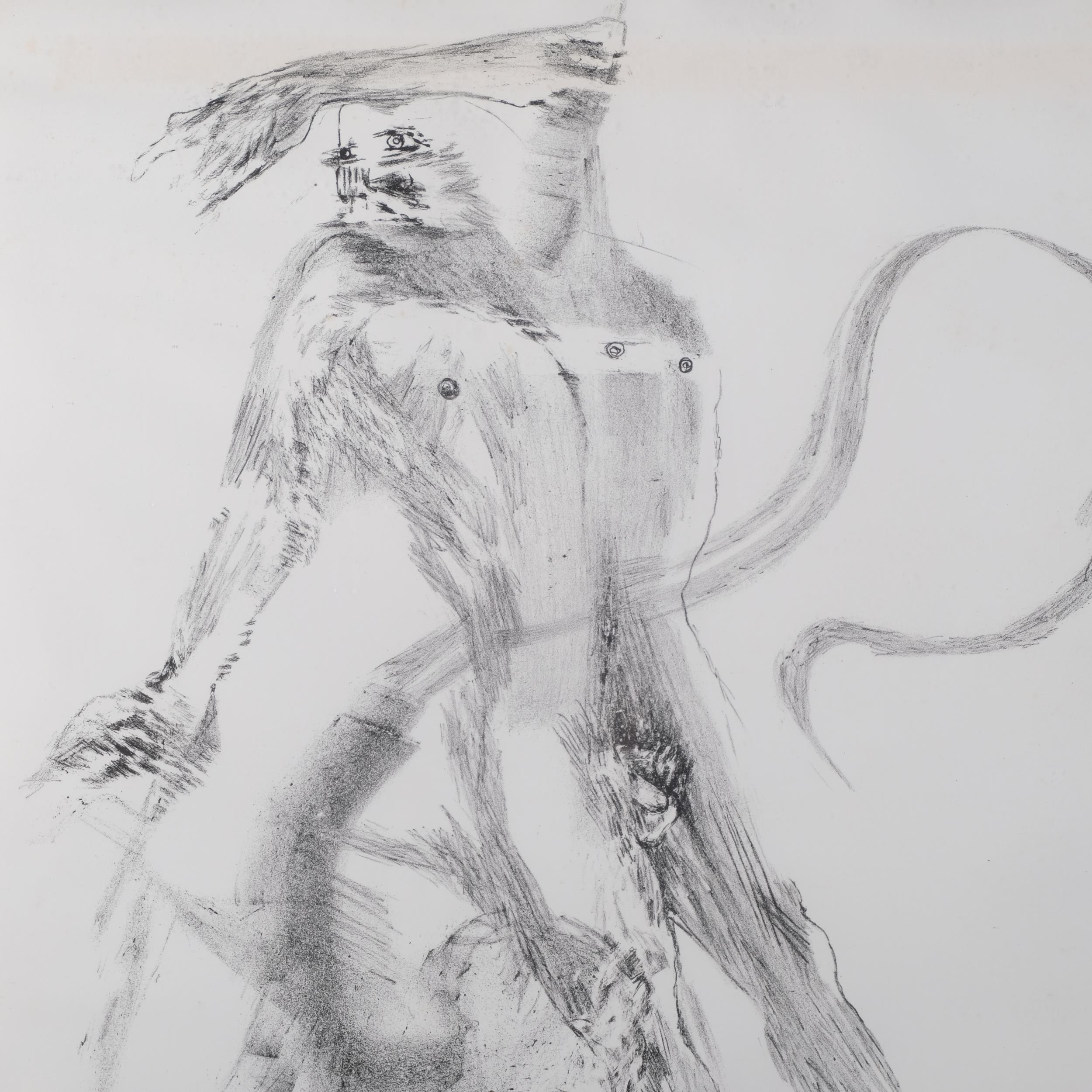Elisabeth Frink (1930 - 1993), Spinning Man V, lithograph, signed in pencil, dated '65, numbered - Image 2 of 4