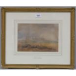 Anthony Copley-Fielding (1787 - 1855), Windsor Castle, watercolour, 18cm x 26cm, framed General