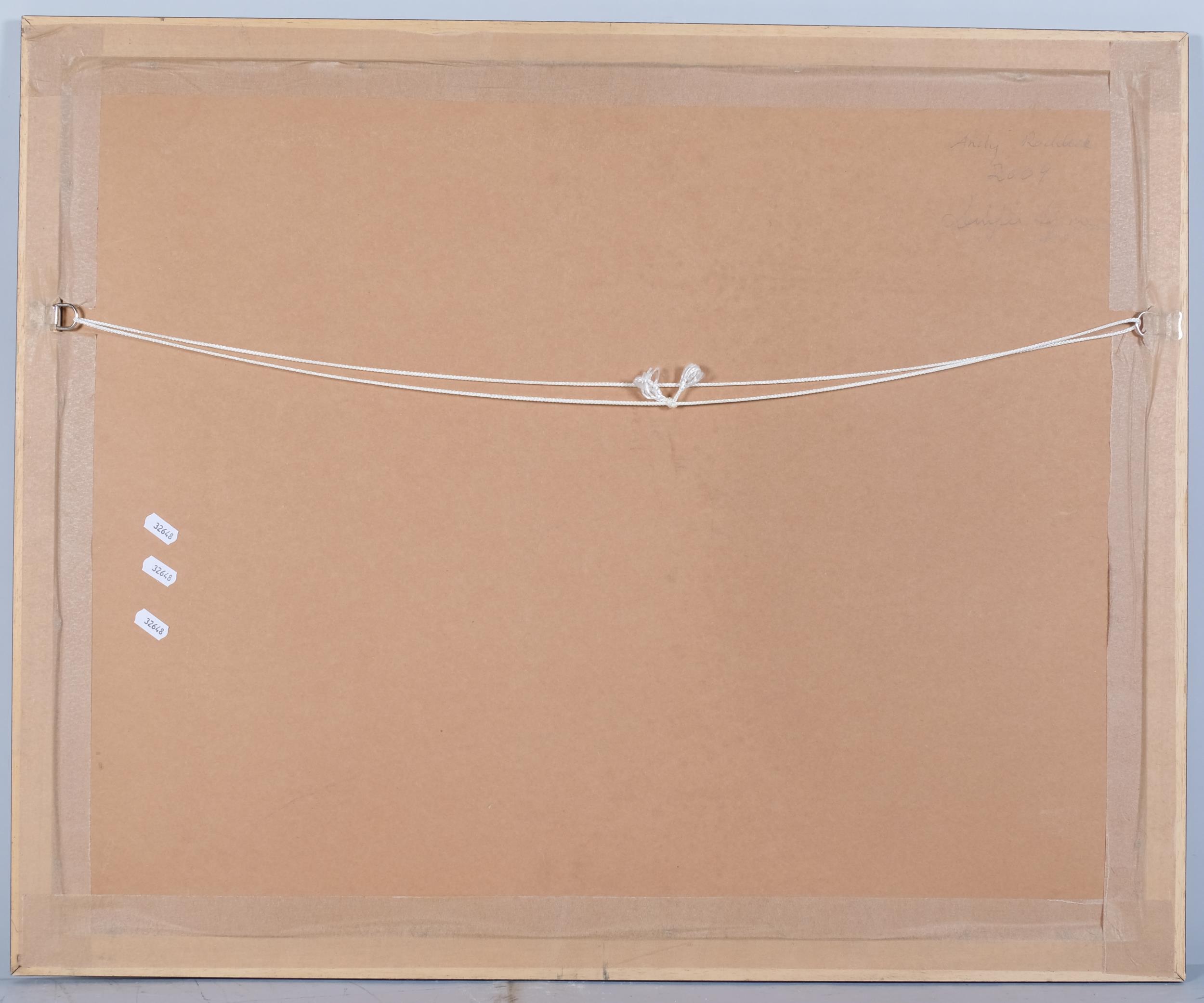 Jennifer Lipman (1935 - 2022), Andy Roddick, coloured pastels, signed, 46cm x 64cm, framed Good - Image 4 of 4
