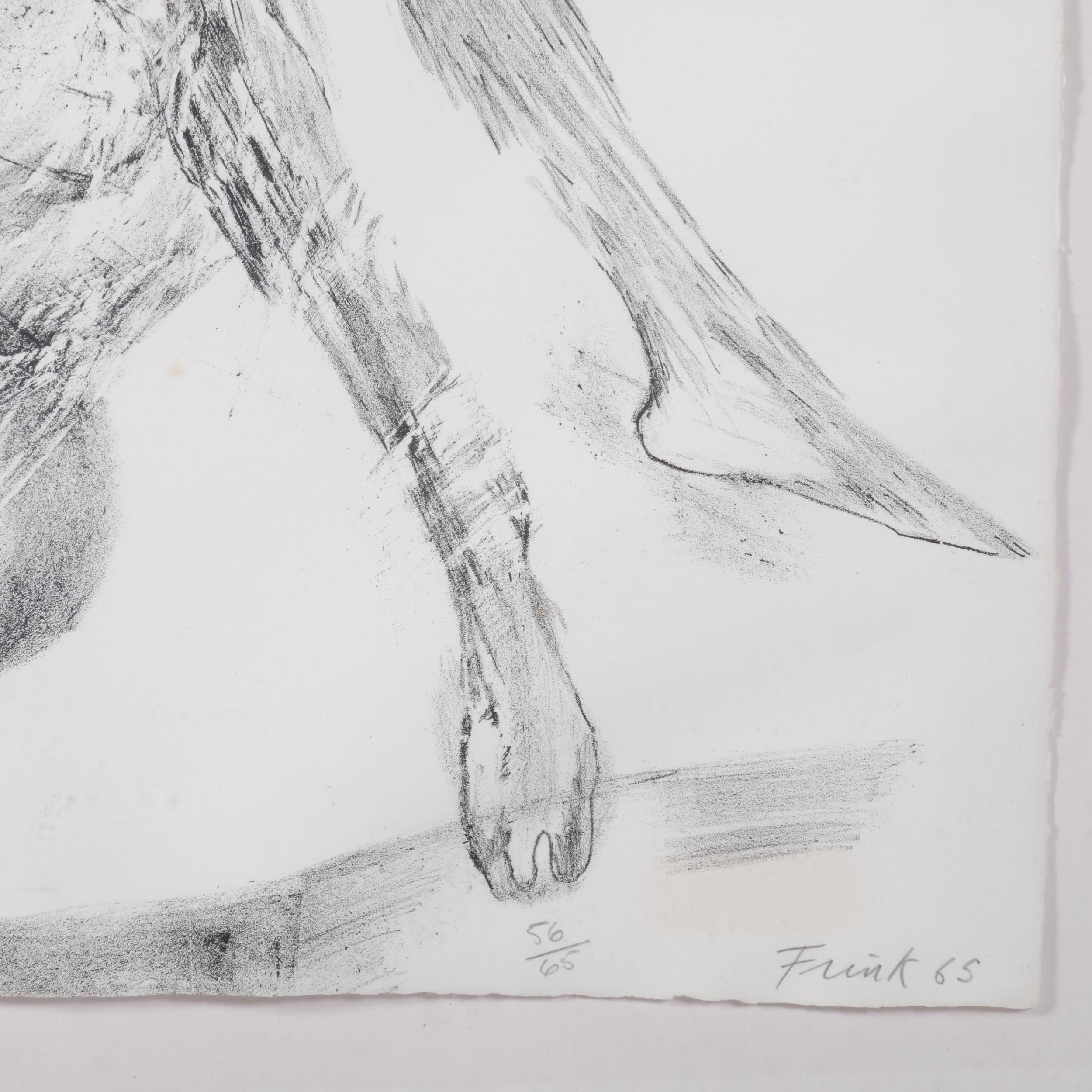 Elisabeth Frink (1930 - 1993), Spinning Man V, lithograph, signed in pencil, dated '65, numbered - Image 3 of 4