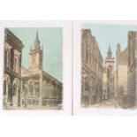 Robert Tavener, 3 lithographs, City Series, all signed in pencil, from editions of 50 copies (3)