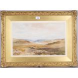 Edmund Wimperis (1835 - 1900), On The Exe, signed with monogram, 1887, 28cm x 46cm, framed Very good