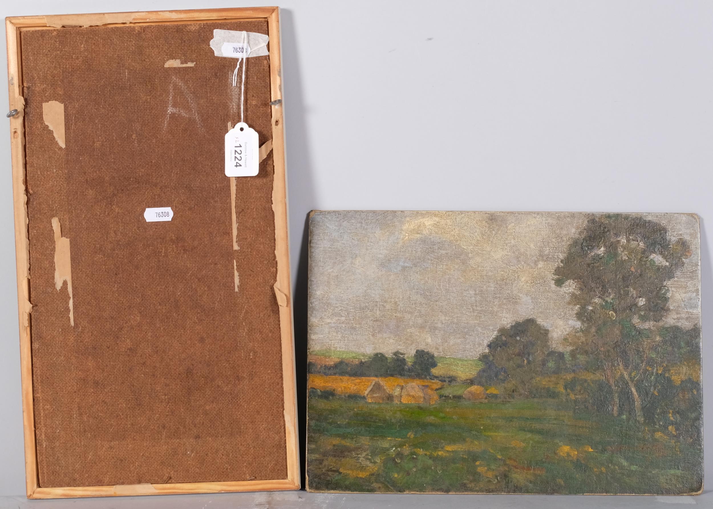 2 mid-20th century impressionist oils on board, unsigned Both in good condition - Image 4 of 4