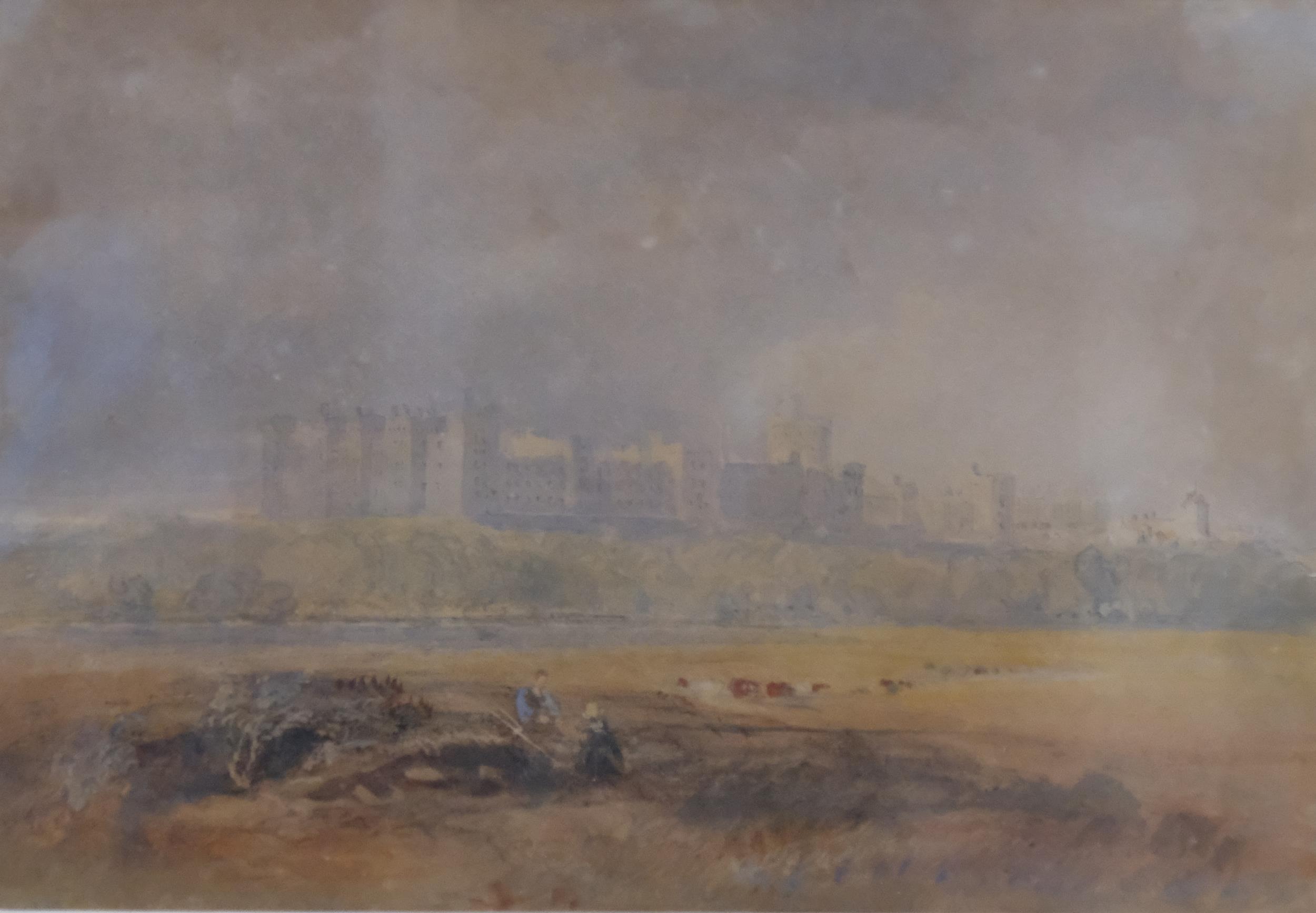 Anthony Copley-Fielding (1787 - 1855), Windsor Castle, watercolour, 18cm x 26cm, framed General - Bild 2 aus 4