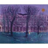 Robert Tavener, American Embassy, Grosvenor Square, lithograph, 1968, signed in pencil, no. 11/25,