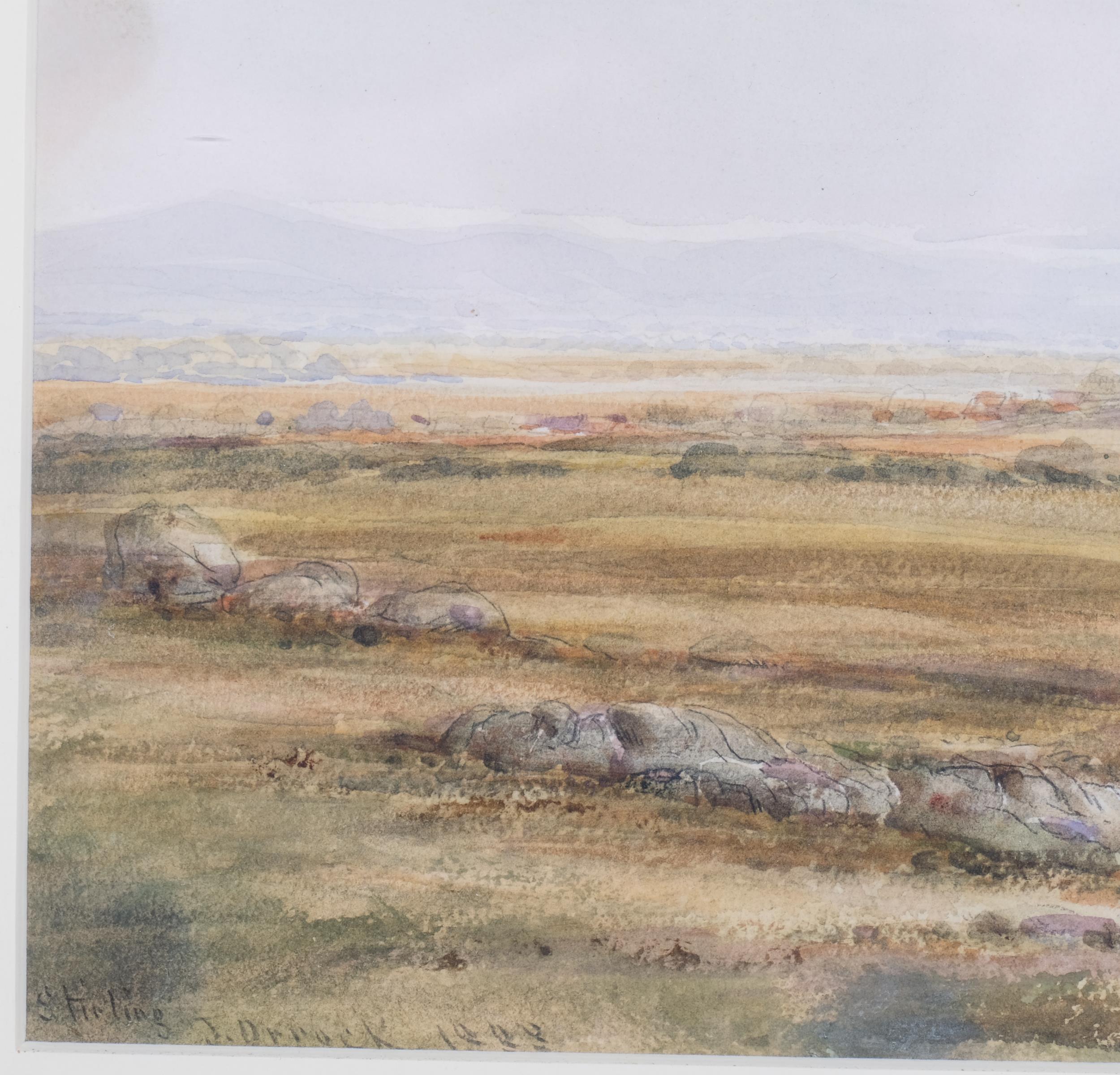 James Orrock (1829 - 1913), Stirling Castle, watercolour, signed and dated 1888, 32cm x 50cm, framed - Image 3 of 4