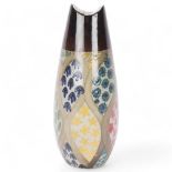 INGRID ATTERBERG for Uppsala Ekeby, a “Mimosa” vase in glazed earthenware, designed 1952, signed