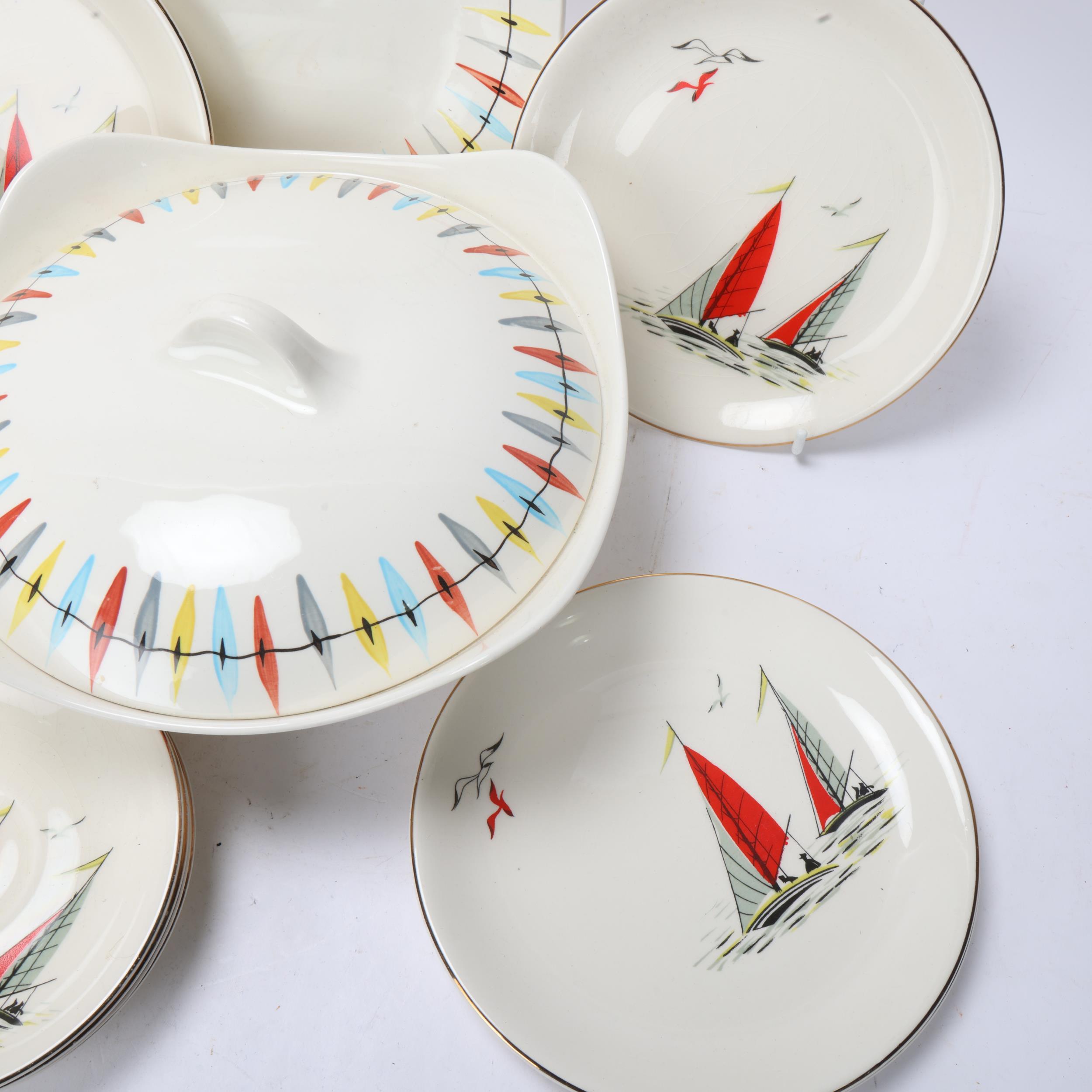 A collection of mid-century tableware, including Homemaker, Midwinter Cherokee, Alfred Meakin, - Image 2 of 3