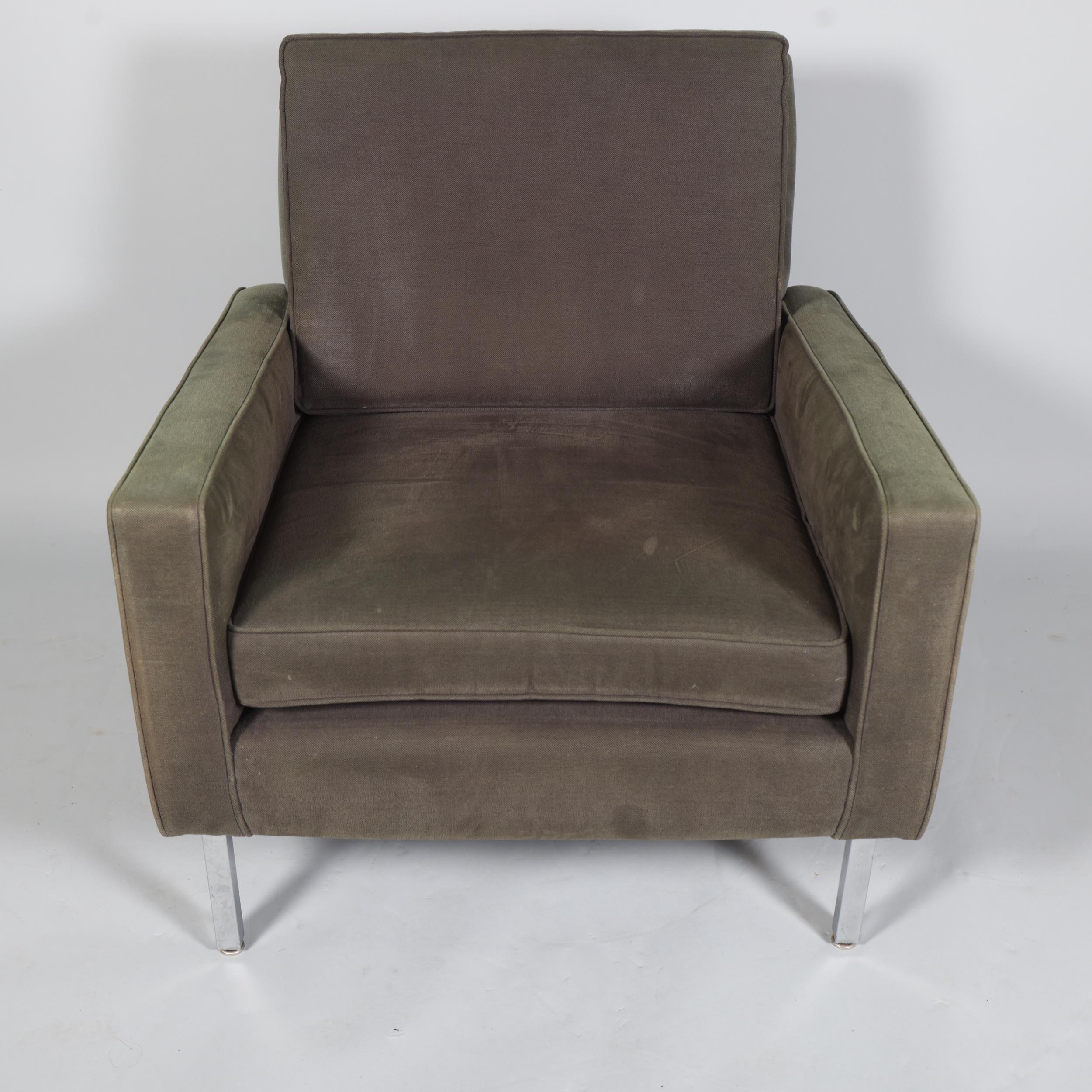 GEORGE NELSON, a mid-century pair of Loose Cushion Series lounge chairs. This range was produced - Image 5 of 6