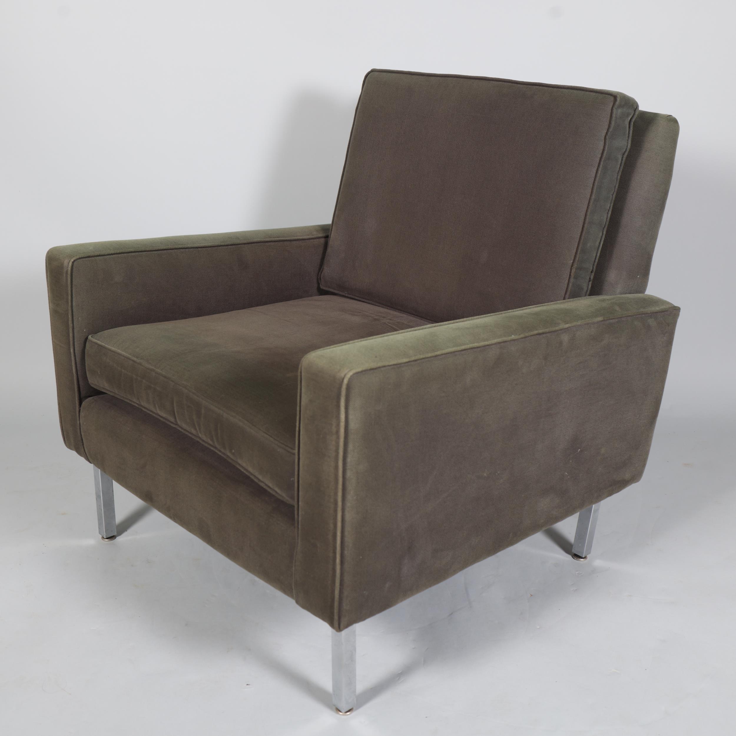 GEORGE NELSON, a mid-century pair of Loose Cushion Series lounge chairs. This range was produced - Image 4 of 6