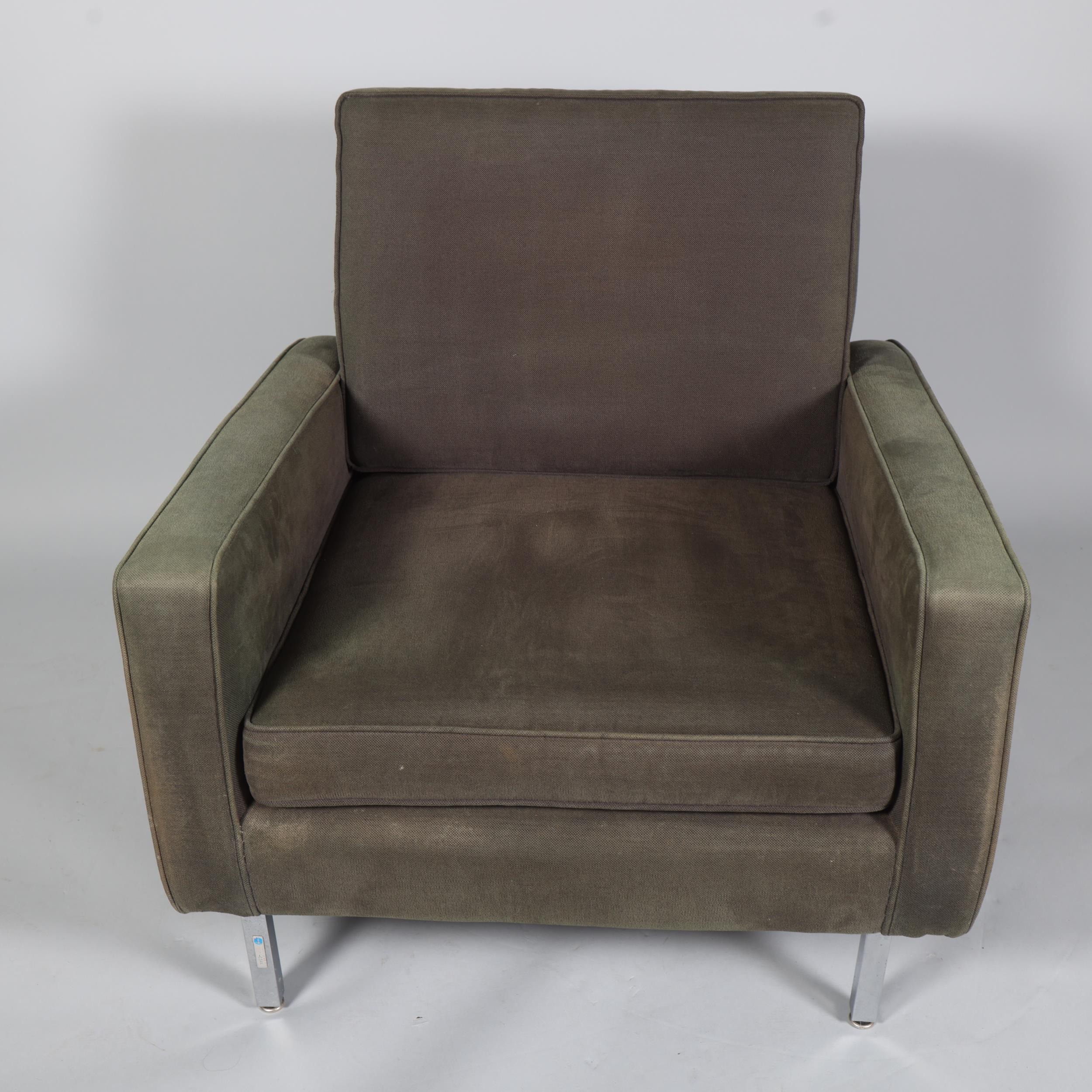 GEORGE NELSON, a mid-century pair of Loose Cushion Series lounge chairs. This range was produced - Image 2 of 6