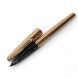 A Parker Sonnet fountain pen, marked 1/512ct rolled gold, in original box