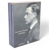 The Duke and Duchess of Windsor, a Sotheby's Sale 7000 double catalogue, with a New York sale