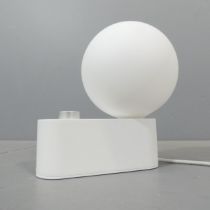 TALA - An Alumina table / wall lamp, retailed by Heal's, with Tala Sphere IV bulb. RRP lamp £175,