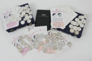 Crown Collections Ltd, 500 Years of China, Sixty six 999 standard silver proof coins, limited