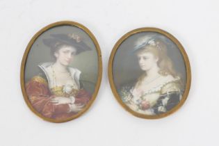 Italian School, circa 1900-10, After Alessandro Cittadini (1820-77), Portrait miniature of Elizabeth