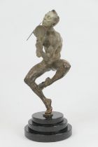 Richard Macdonald (American, Contemporary), 'Showtime, Atelier', a limited edition patinated