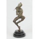 Richard Macdonald (American, Contemporary), 'Showtime, Atelier', a limited edition patinated