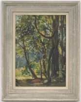 Frank Ernest Beresford (1881-1967), Dappled shade, oil on canvas board, signed and dated 1934,