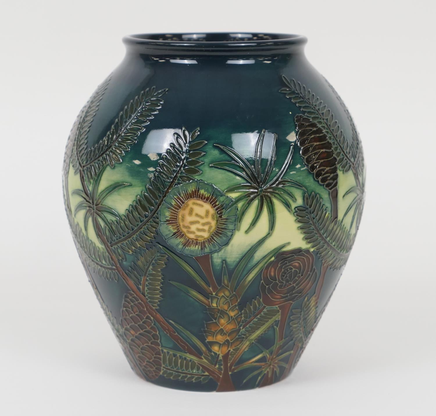 Moorcroft Amazon Twilight vase, circa 1997, limited edition number 301, height 21.5cm (Please note