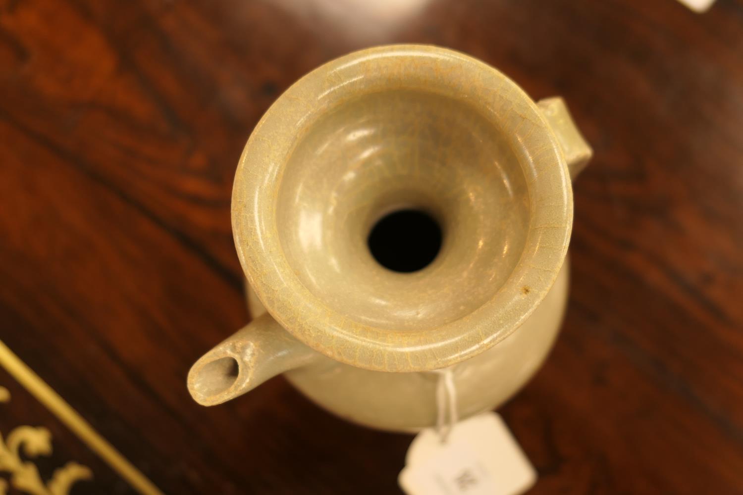 Chinese celadon ewer, northern Song Dynasty (960-1127, height 13.5cm Provenance: Glade Antiques ( - Image 3 of 6