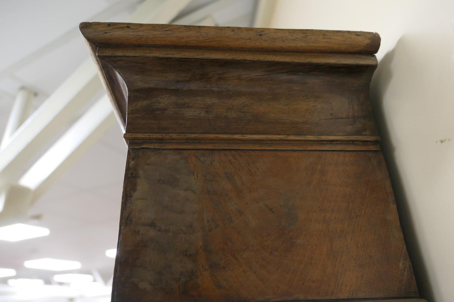 John Greaves, Newcastle, walnut eight day longcase clock, mid 18th Century, the hood with cavetto - Image 9 of 17