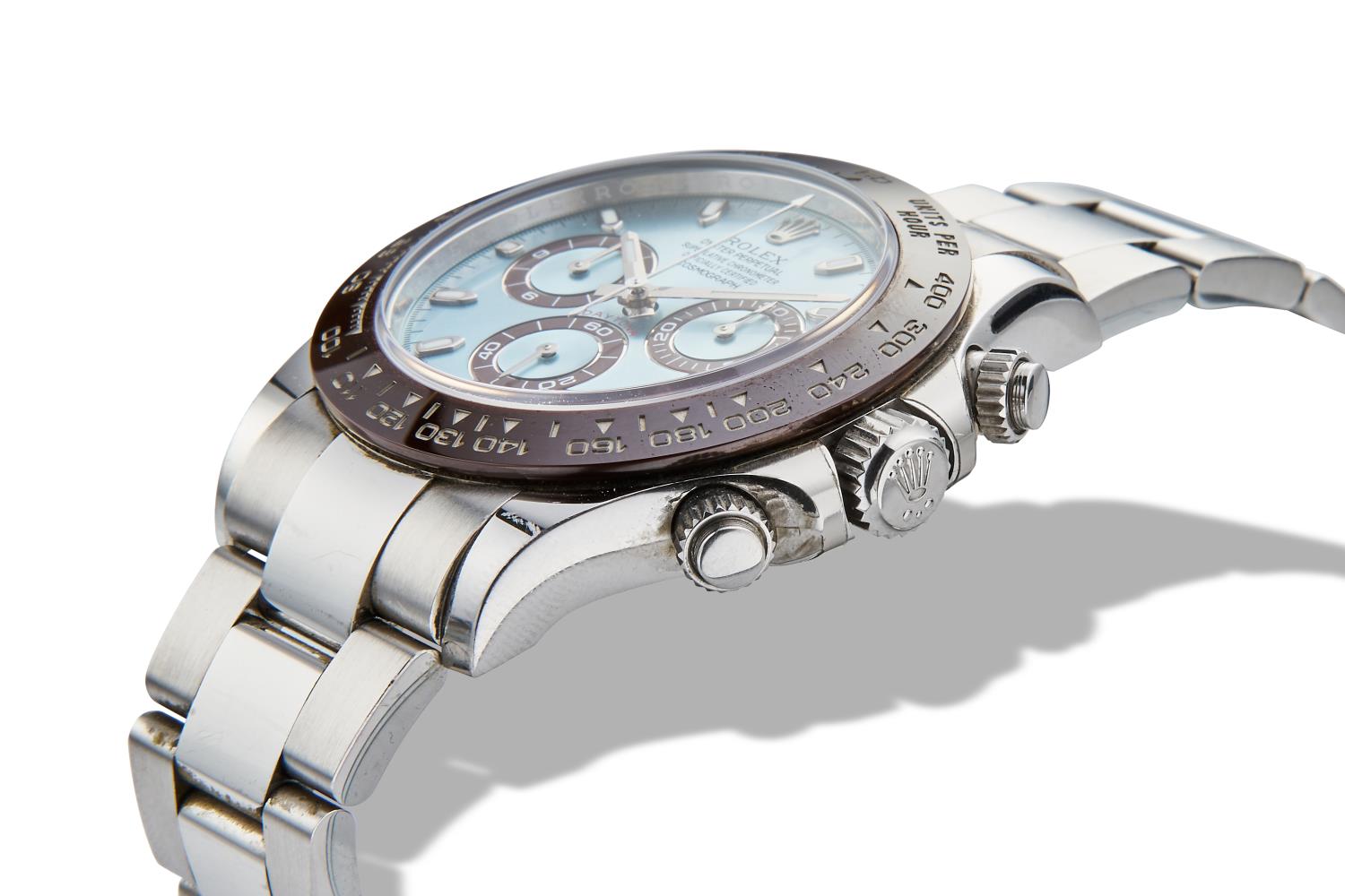 Very rare Rolex platinum Cosmograph Daytona wristwatch, reference 116506, purchased 06/2019, 44 - Image 2 of 4