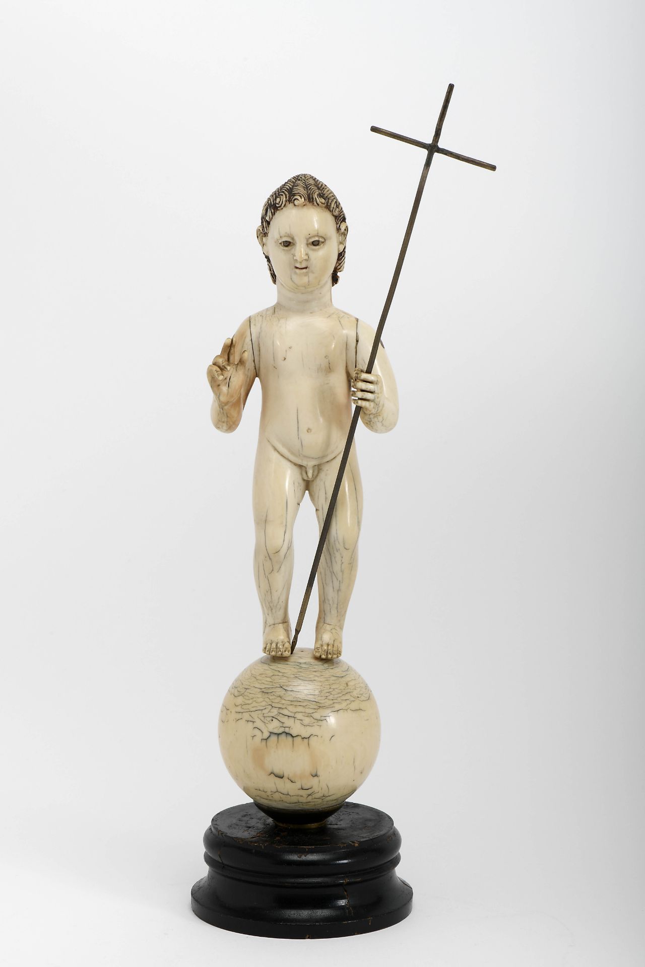 Child Jesus with a Cruciferous Rod on an orb